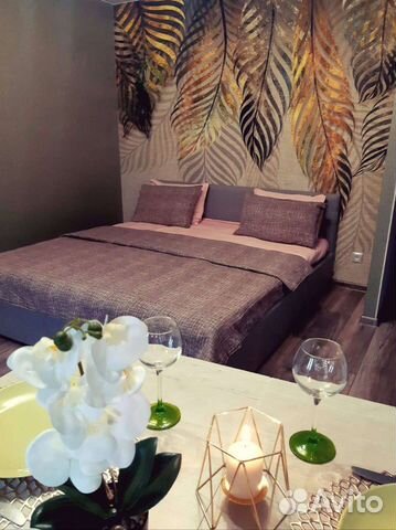 

Квартира-студия, 37 м², 1 кровать