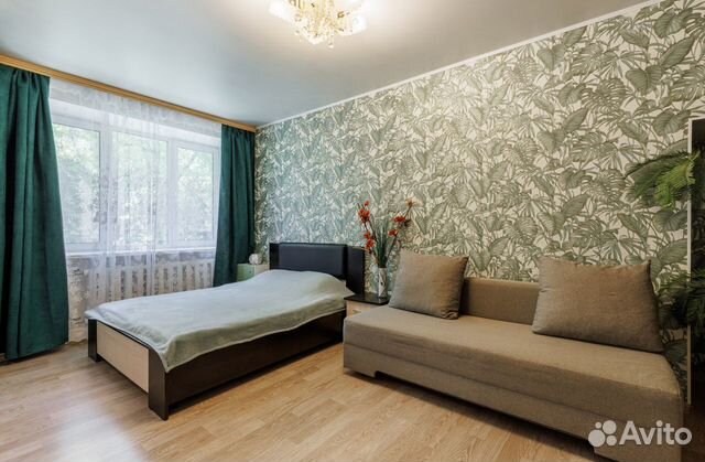 

1-к. квартира, 35 м², 2 кровати