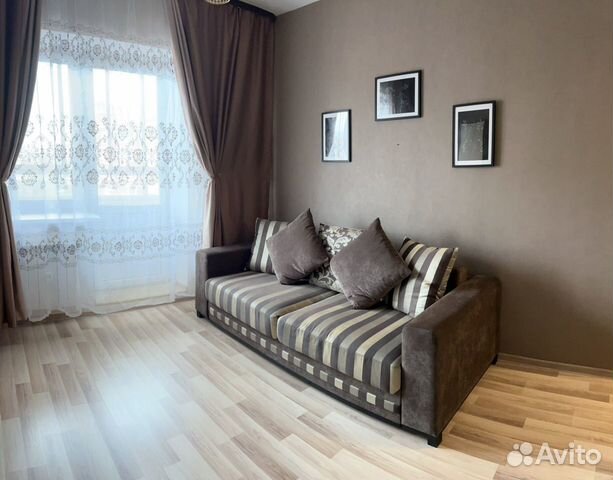 

1-к. квартира, 52 м², 2 кровати