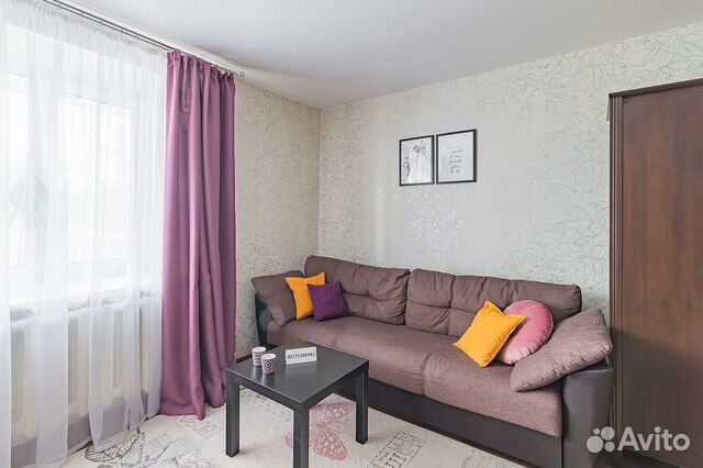 

1-к. квартира, 38 м², 2 кровати