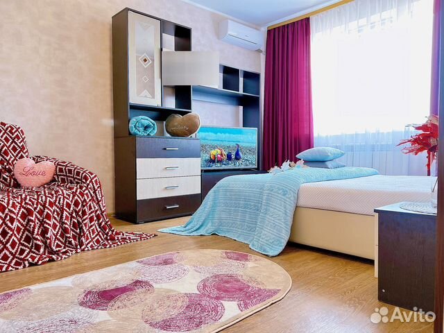 

1-к. квартира, 37 м², 2 кровати