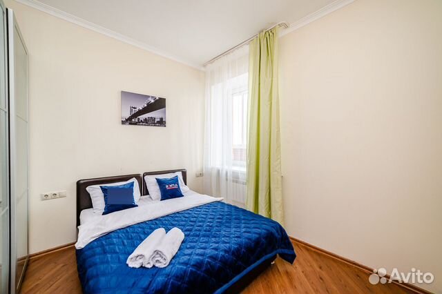 

2-к. квартира, 62 м², 2 кровати