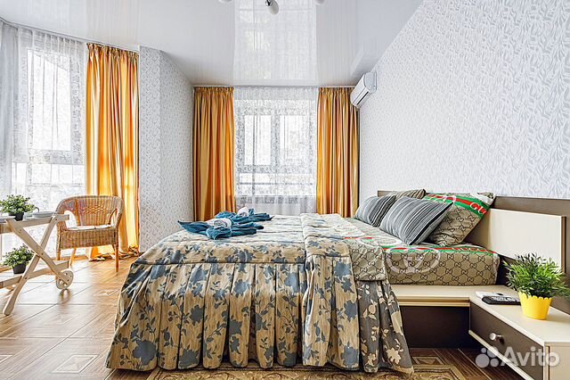 

1-к. квартира, 47 м², 2 кровати
