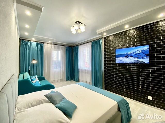 

1-к. квартира, 50 м², 3 кровати
