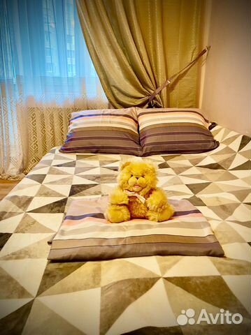 

1-к. квартира, 68 м², 3 кровати
