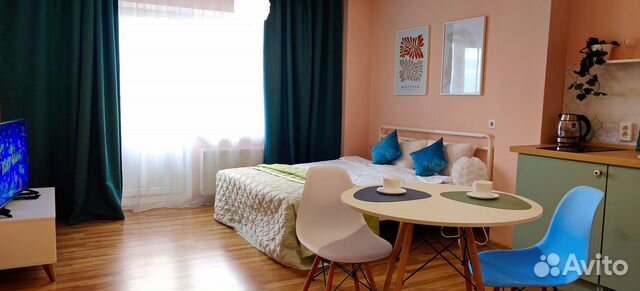 

1-к. квартира, 32 м², 1 кровать