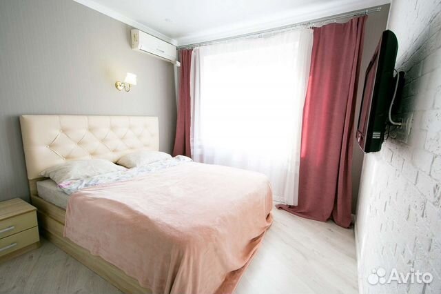 

1-к. квартира, 42 м², 2 кровати