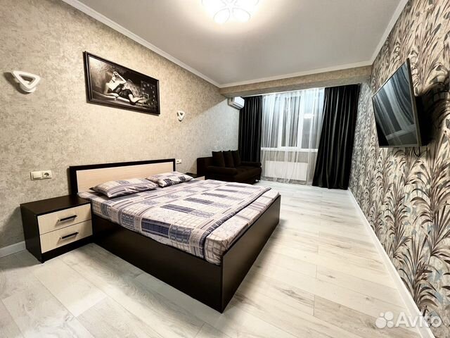 

1-к. квартира, 60 м², 3 кровати