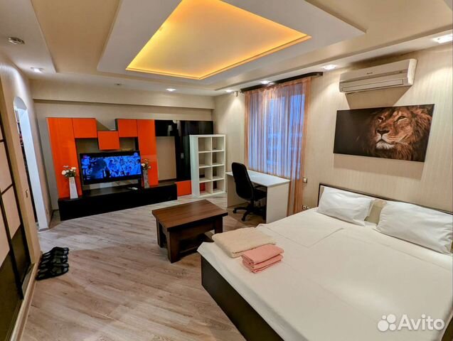 

Квартира-студия, 34 м², 1 кровать