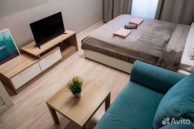 

1-к. квартира, 42 м², 2 кровати