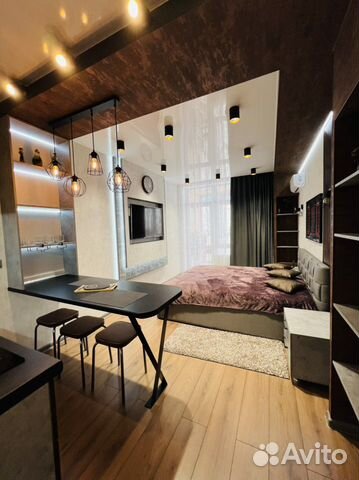 

Квартира-студия, 25 м², 1 кровать