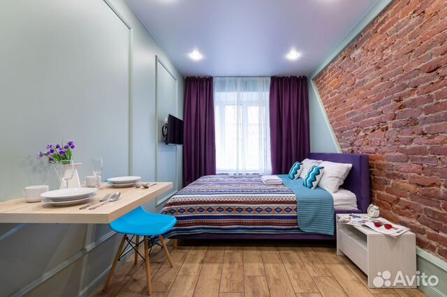 

Квартира-студия, 17,1 м², 1 кровать