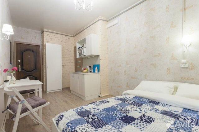 

Квартира-студия, 14 м², 1 кровать