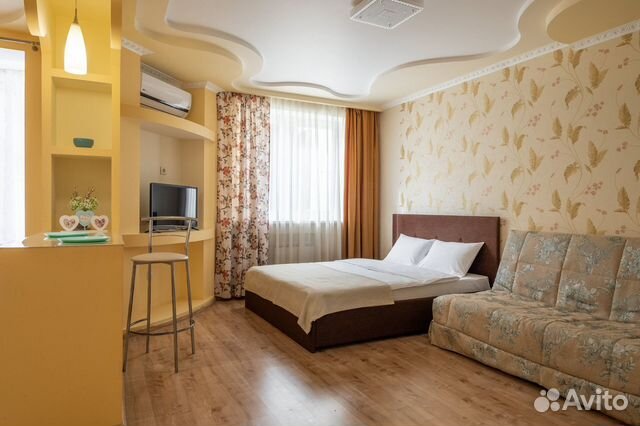 

Квартира-студия, 46 м², 2 кровати