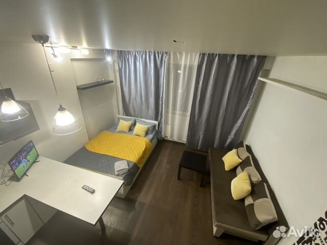 

Квартира-студия, 30 м², 2 кровати