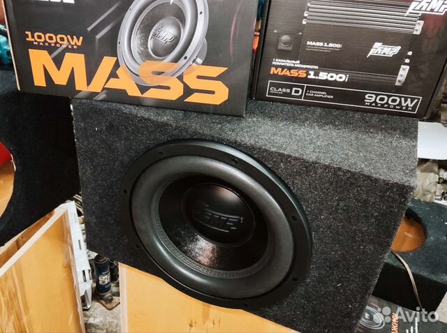 Короб для amp mass 500 12d2