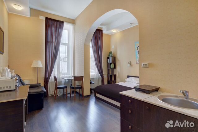 

Квартира-студия, 29 м², 1 кровать