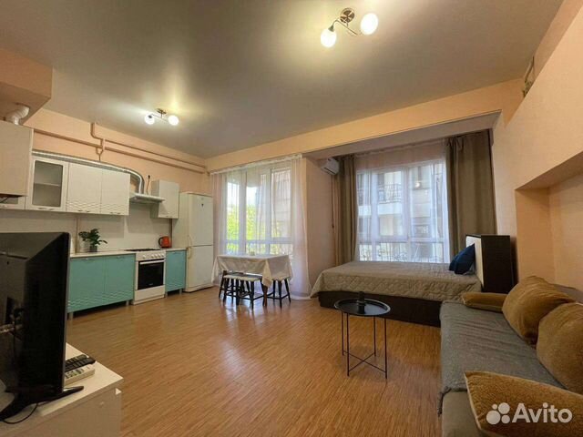 

Квартира-студия, 36 м², 2 кровати