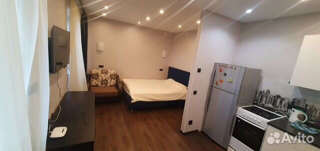 

Квартира-студия, 28 м², 2 кровати
