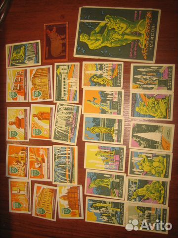 Продам спичечьные этикетки и спички