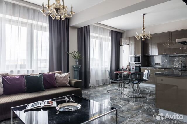 

1-к. квартира, 65 м², 2 кровати