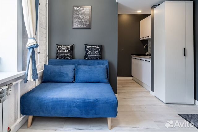 

Квартира-студия, 20 м², 2 кровати
