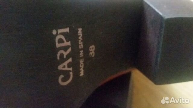 Сапоги женские новые кожаные Carpi Испания. р.38 Сапоги женские новые кожаные Carpi Испания. р.38