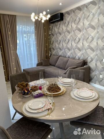 

2-к. квартира, 45 м², 2 кровати