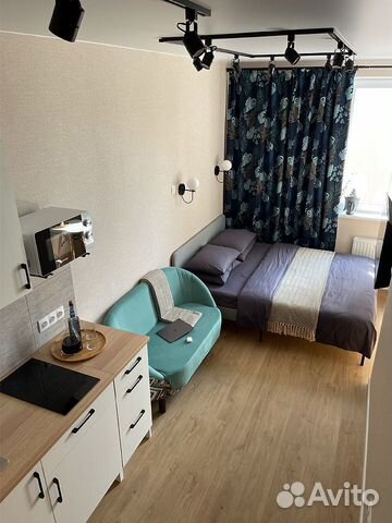 

Квартира-студия, 19 м², 1 кровать