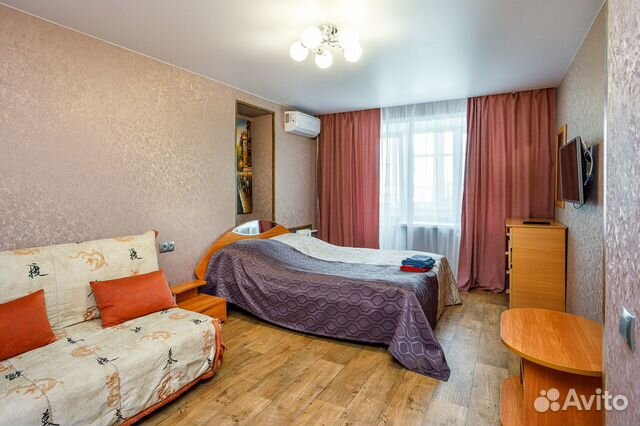 

1-к. квартира, 34 м², 2 кровати