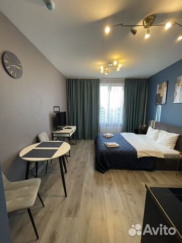 

Квартира-студия, 27 м², 1 кровать