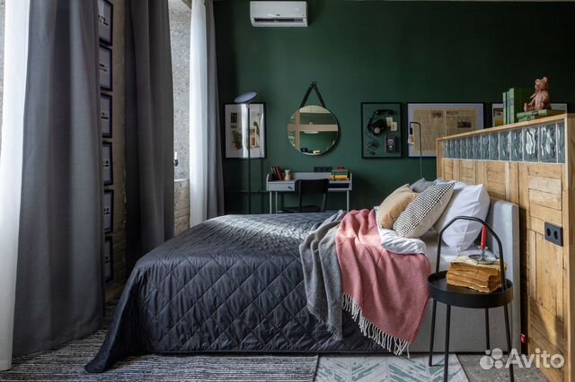 

1-к. квартира, 45 м², 2 кровати