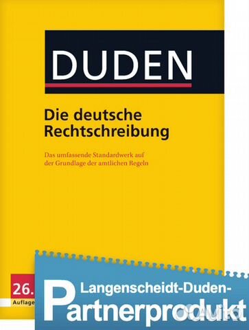 Duden Die deutsche Rechtschreibung