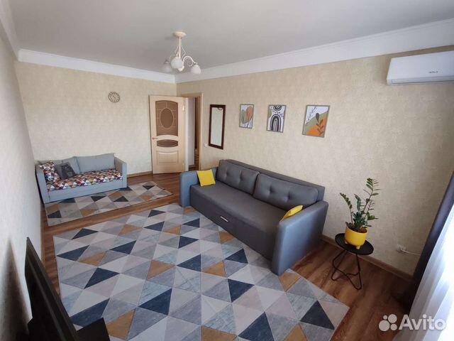 

1-к. квартира, 55 м², 3 кровати