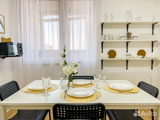 

1-к. квартира, 40 м², 3 кровати