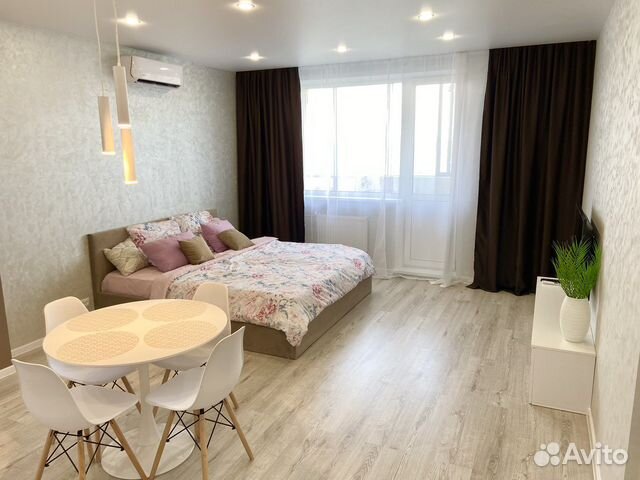 

Квартира-студия, 37 м², 1 кровать