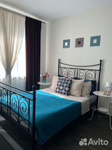 

1-к. квартира, 40 м², 2 кровати