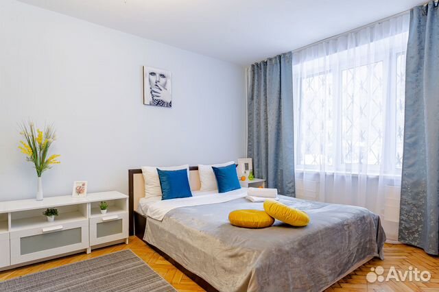 

1-к. квартира, 45 м², 2 кровати