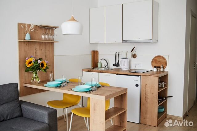 

2-к. квартира в апарт-отеле, 39 м², 4 кровати