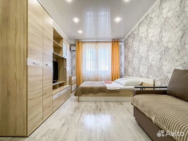 

1-к. квартира, 46 м², 3 кровати