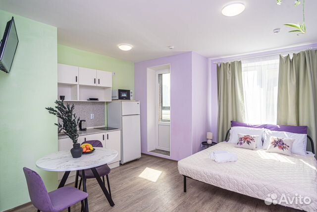

Квартира-студия, 25 м², 1 кровать