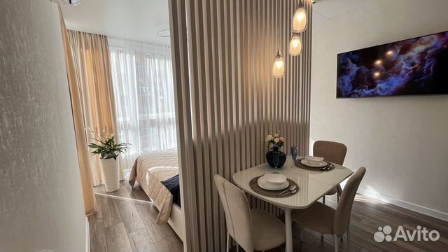 

Квартира-студия, 32 м², 2 кровати