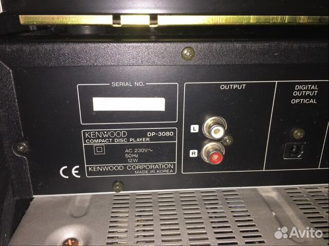 Продаю сд kenwood dp3080