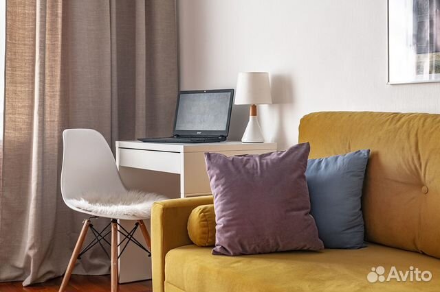 

1-к. квартира, 40 м², 2 кровати