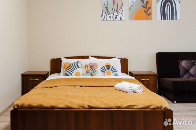 

1-к. квартира, 45 м², 2 кровати