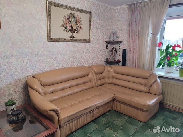 

1-к. квартира, 42 м², 3 кровати