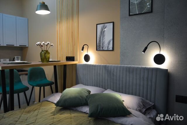

Квартира-студия, 18 м², 1 кровать