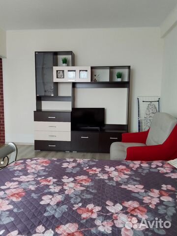 

1-к. квартира, 34 м², 2 кровати