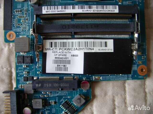 Материнская плата HP dv6-6000 665342-001 Материнская плата HP dv6-6000 665342-001