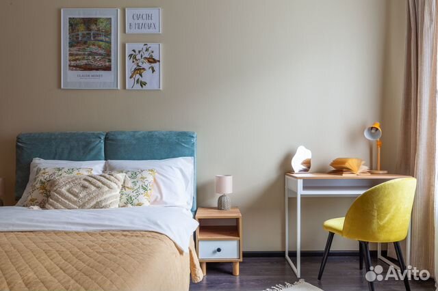 

Квартира-студия, 27 м², 2 кровати